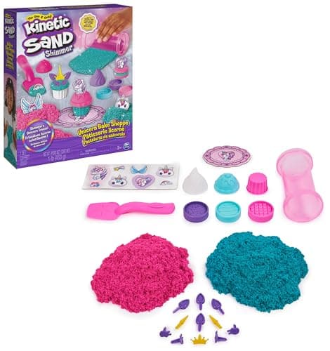 Detalle de Kinetic Sand PASTELERÍA DE Unicornio 453 g 🎲