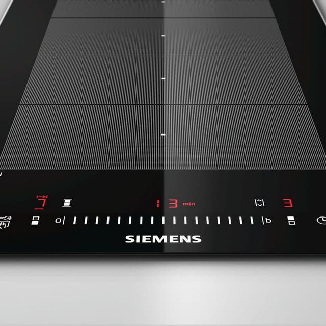 Detalle de Siemens EX375FXB1E placa de inducción 30 cm, 2 zonas