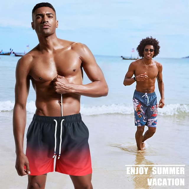 Thumbnail 2 de Danfiki Herren Badeshose Schnelltrocknend