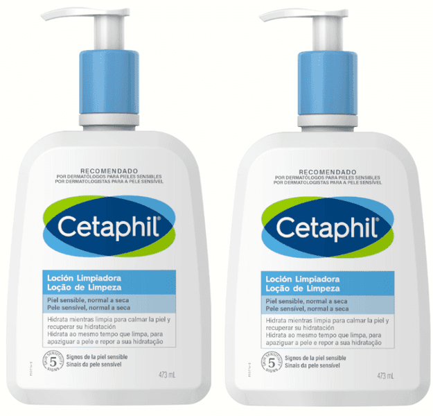 Imagen de Cetaphil Loción Limpiadora 2x473 ml en OfertitasTOP