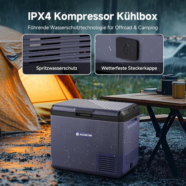 Detalle 2 de AAOBOSI 60L glacière électrique compression −20°C à 20°C