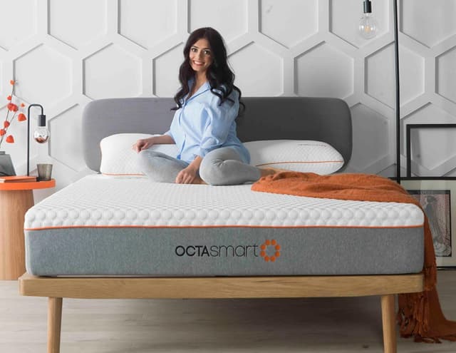 Detalle 2 de Dormeo Octasmart Hybrid Mattress (Octaspring® + pocket springs) | Medium/Firm, 22cm high | UK Single 90 x 190