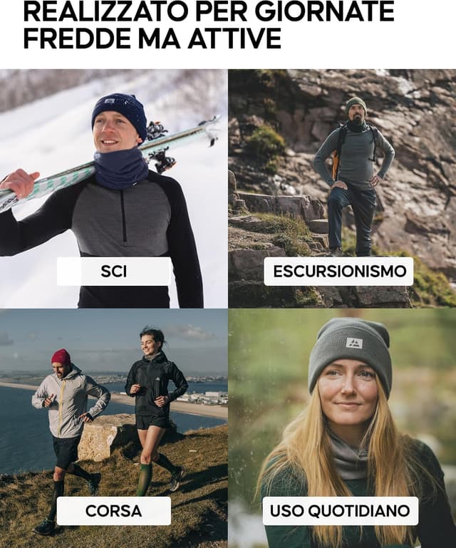 Thumbnail 3 de DANISH ENDURANCE Cappello Merino 80%