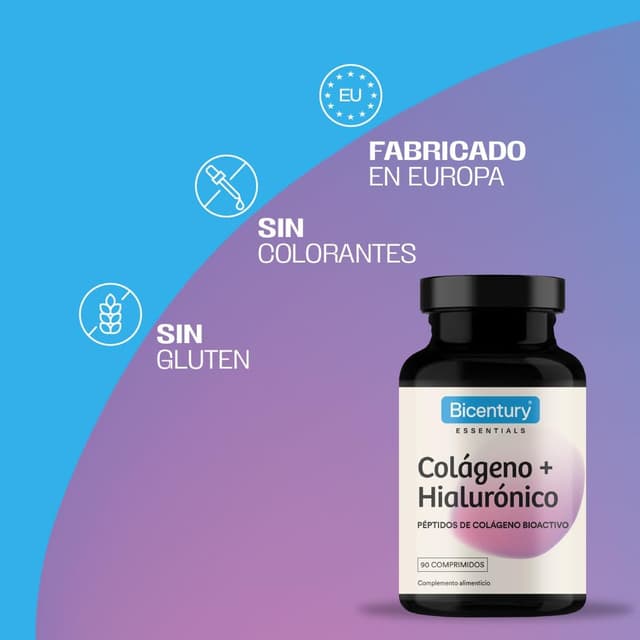 Thumbnail 4 de Bicentury Colágeno con Ácido Hialurónico y Vitaminas 💊