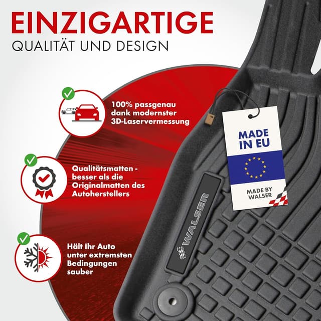 Thumbnail 1 de WALSER Roadmaster tappetini su misura Audi A6 C7 2011-2018
