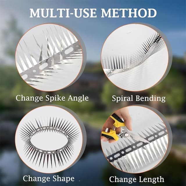 Detalle de Edelstahl Marderschutz Fallrohr 300 cm