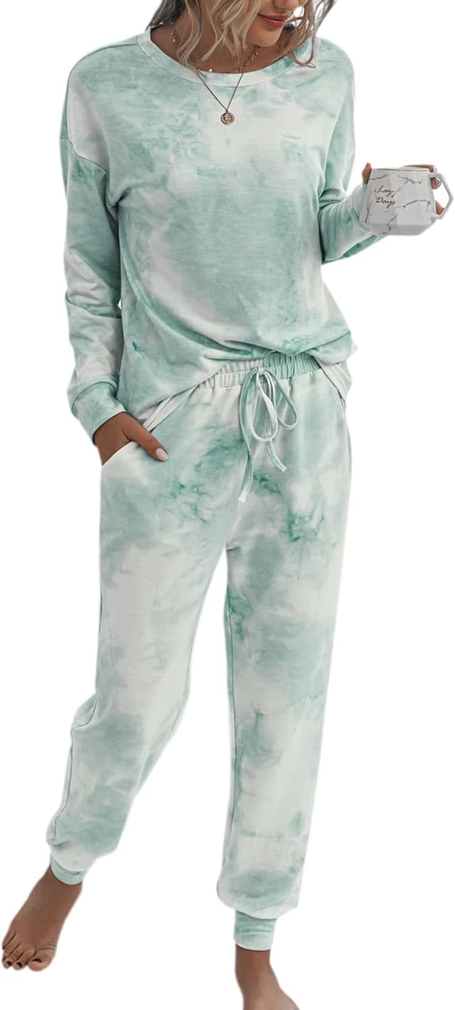 Detalle de ASOMI Pyjama Damen Tie Dye Set