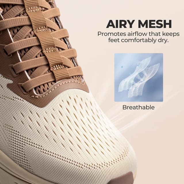 Thumbnail 6 de ALLSWIFIT Slip On Stability Walking Shoes 56% EVA Rebound 🏃♀