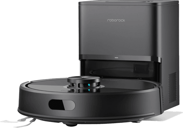 Detalle de Roborock Q7 TF+ Black mit 10.000 Pa Saugleistung