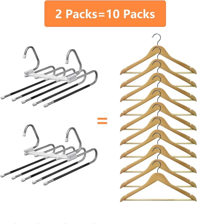 Thumbnail 5 de Kalimdor Pants Hangers Space-Saving 2-pack