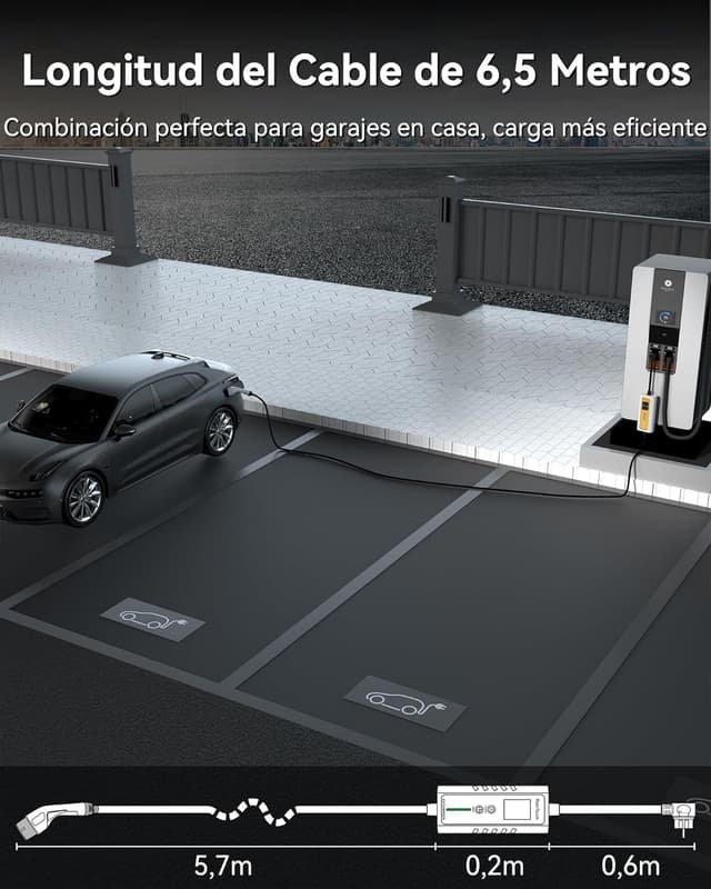 Thumbnail 4 de RamTouch Cargador Coche Eléctrico 3,7 kW 6,5 m