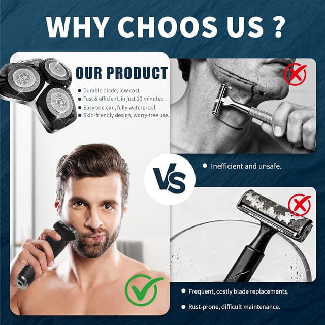 Thumbnail 4 de SH71/50 Rasurköpfe kompatibel 1 Stück