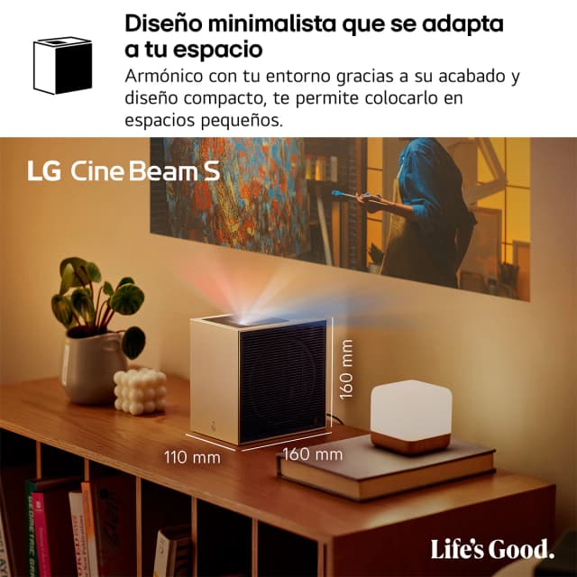 Thumbnail 5 de LG CineBeam PU615U proyector 4K, 500 lumen