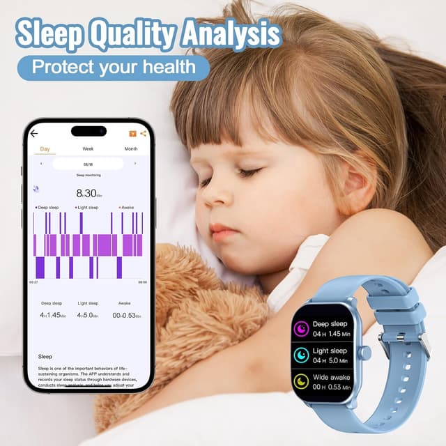 Detalle de Tynggko Kids Smart Watch 65 modes