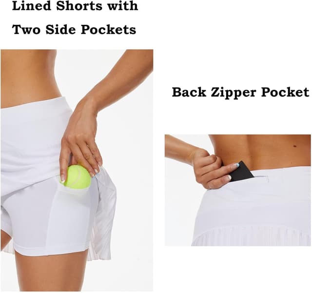 Detalle de Timuspo Jupe d'été femme jupe pantalon 3 poches