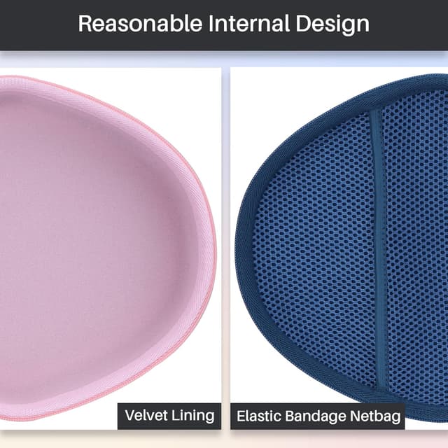 Thumbnail 3 de Lebakort Hart Tasche Hülle Etui für Apple AirPods Max (Erdbraun) – Schutz-Case mit Stauraum