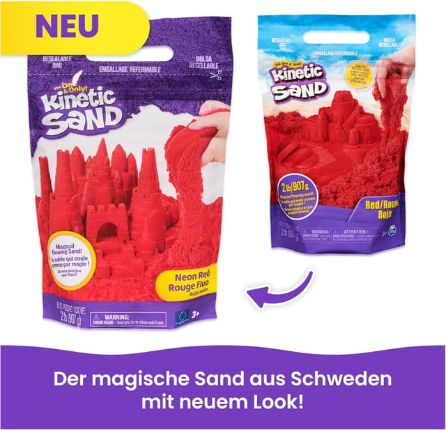 Thumbnail 6 de Kinetic Sand roter Sand 907 g