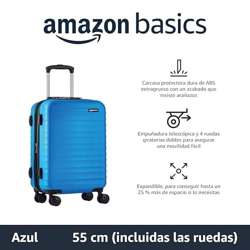 Detalle 2 de Amazon Basics Maleta rígida 55 cm