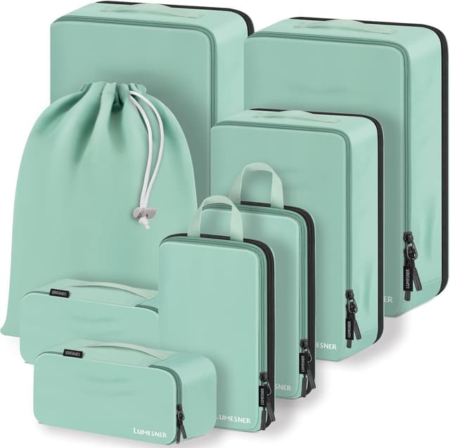 Detalle de Lumesner Compression Packing Cubes 8-piece