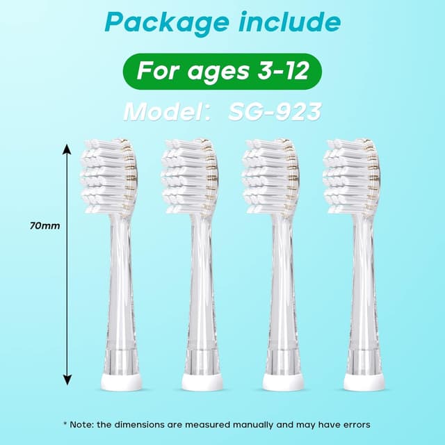 Thumbnail 5 de Seago SG-513 Ersatzköpfe 4er Pack für Kinder