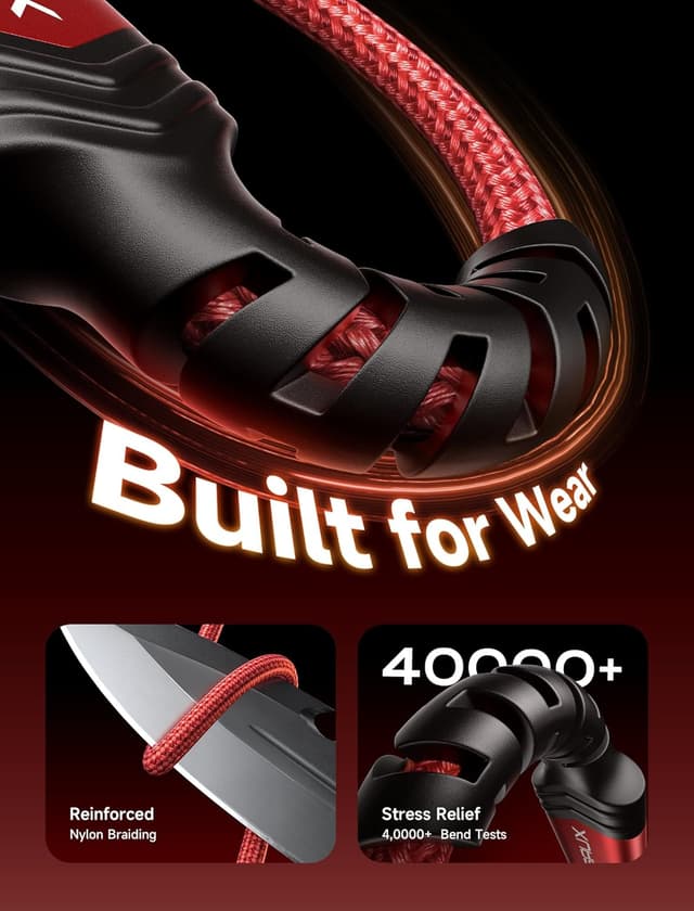 Thumbnail 4 de JSAUX USB C Cable 6.6ft 2-Pack for iPhone