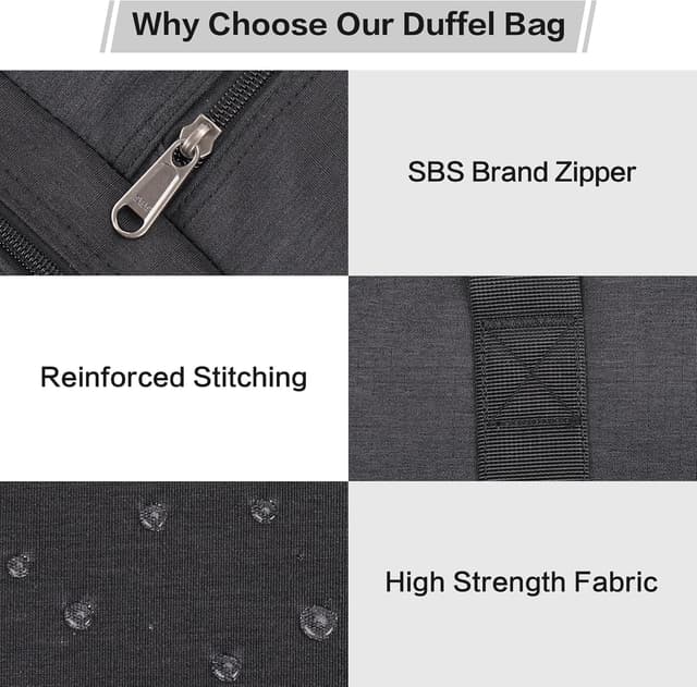 Detalle 2 de YOUNGOA Faltbare Reisetasche 120L Sporttasche