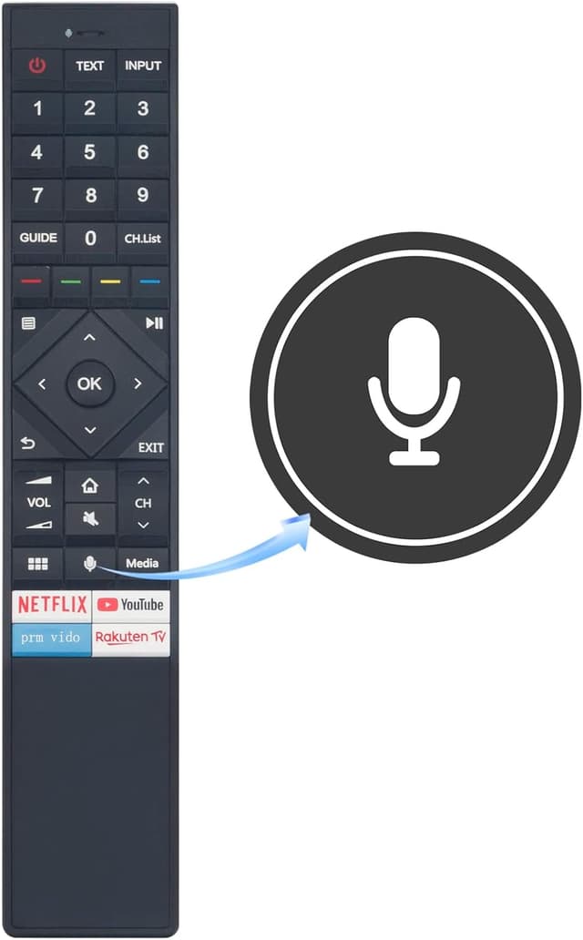 Detalle 2 de VINABTY ERF3A72 voice remote control