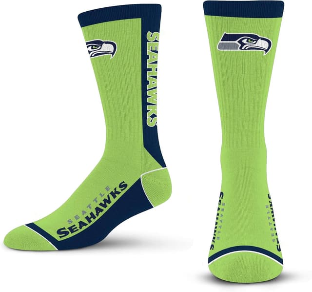 Thumbnail 6 de For Bare Feet NFL Unisex MVP Crew Sock (Kansas City Chiefs) – Large