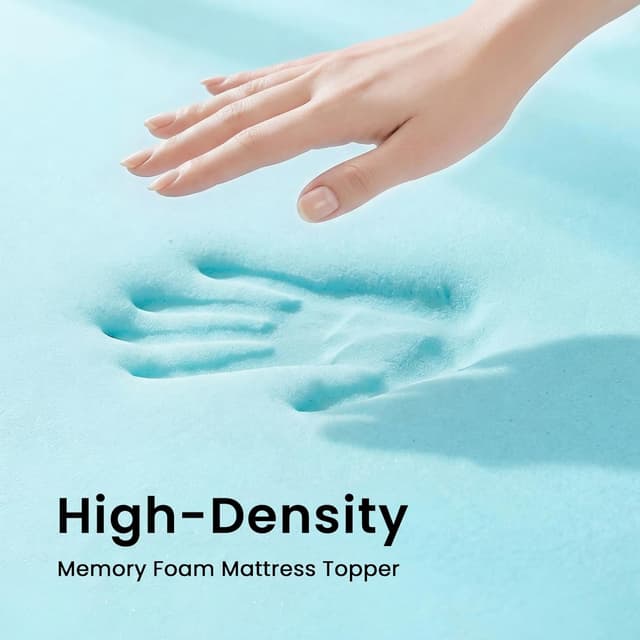 Detalle 1 de Czpalo Gel Memory Foam Mattress Topper