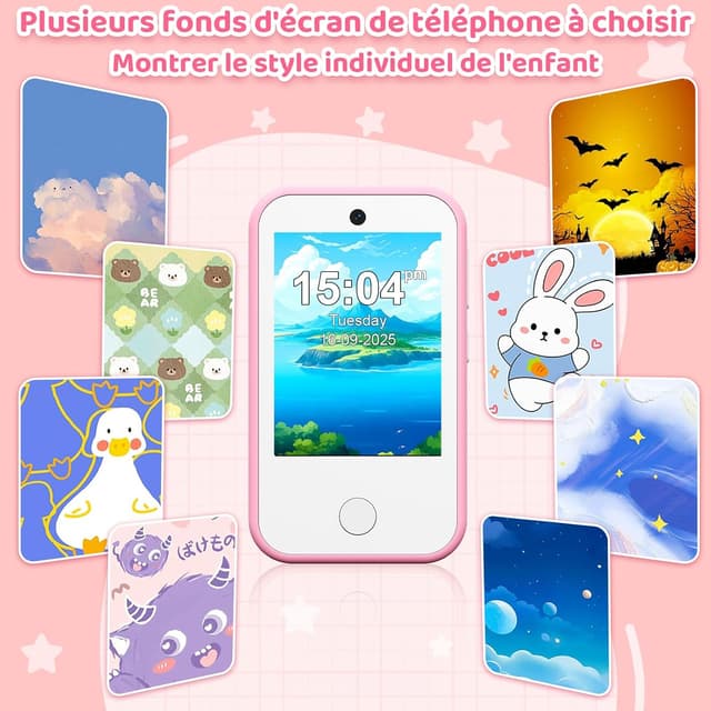 Thumbnail 6 de Tosaju Téléphone 4G 2,8 pouces pour enfants