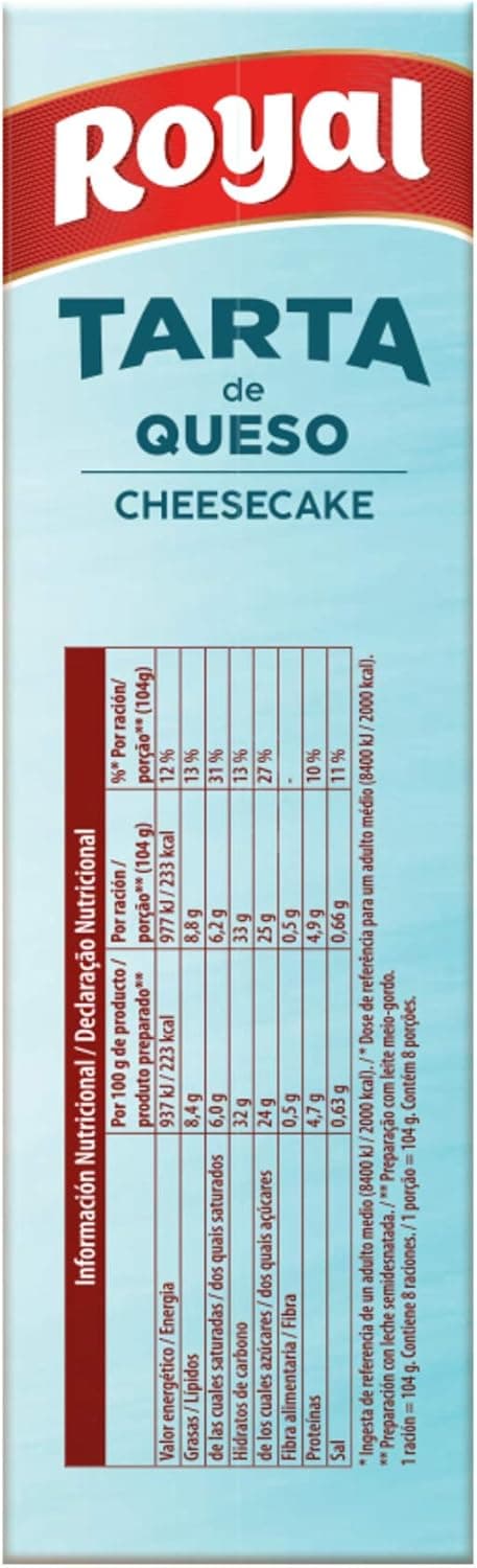 Detalle 2 de Royal Cheesecake 300g, Pack of 6 🍰