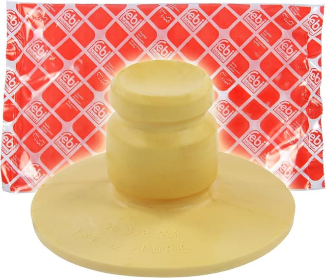 Detalle de febi bilstein 38228 Anschlagpuffer für Stoßdämpfer (1 Stück) – PU, gelb