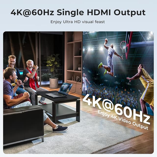 Thumbnail 5 de USB C to Dual HDMI Adapter 4K@60Hz