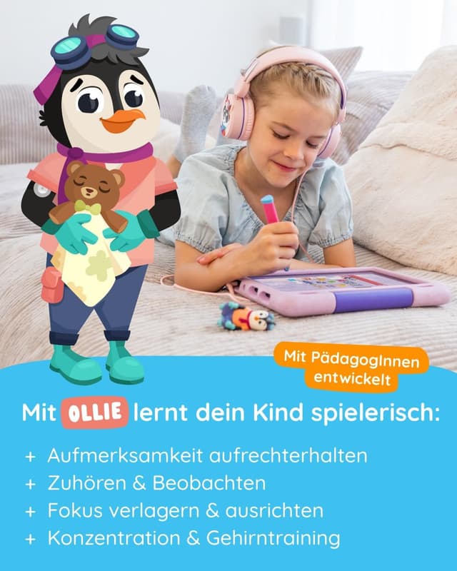 Detalle de Edurino Figur Ollie Aufmerksamkeit & Konzentration ab 4 Jahren