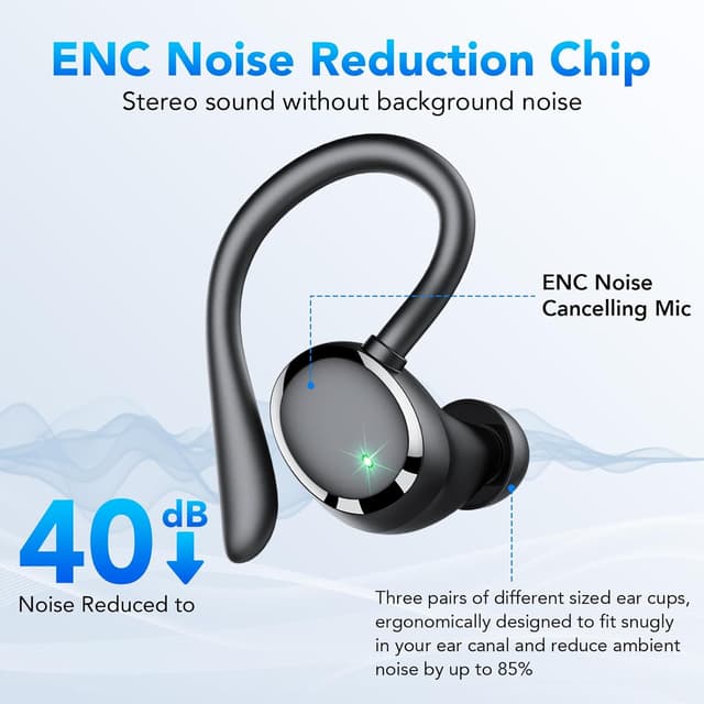 Thumbnail 5 de Bluetooth Kopfhörer Sport 72 Std Akku