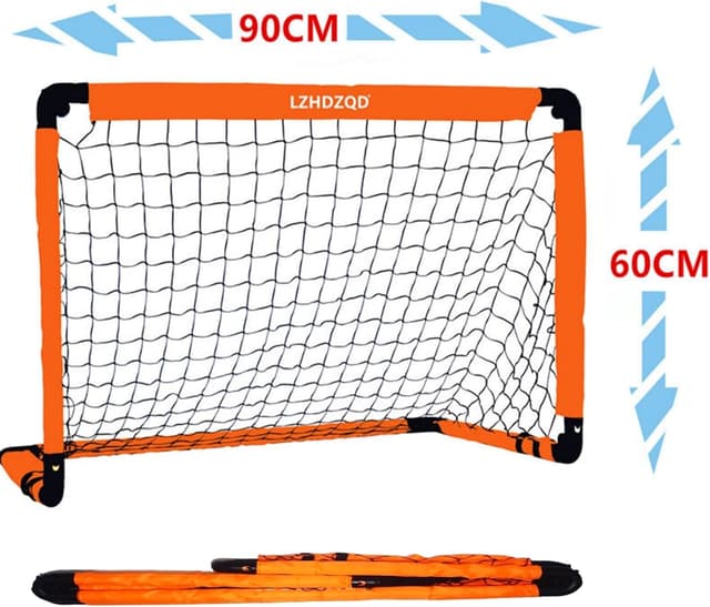 Thumbnail 2 de LZHDZQD Klappbares Fußballtor 90x60x60 cm