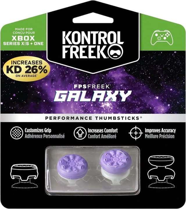 Detalle de KontrolFreek FPS Freek Galaxy Purple 10 mm