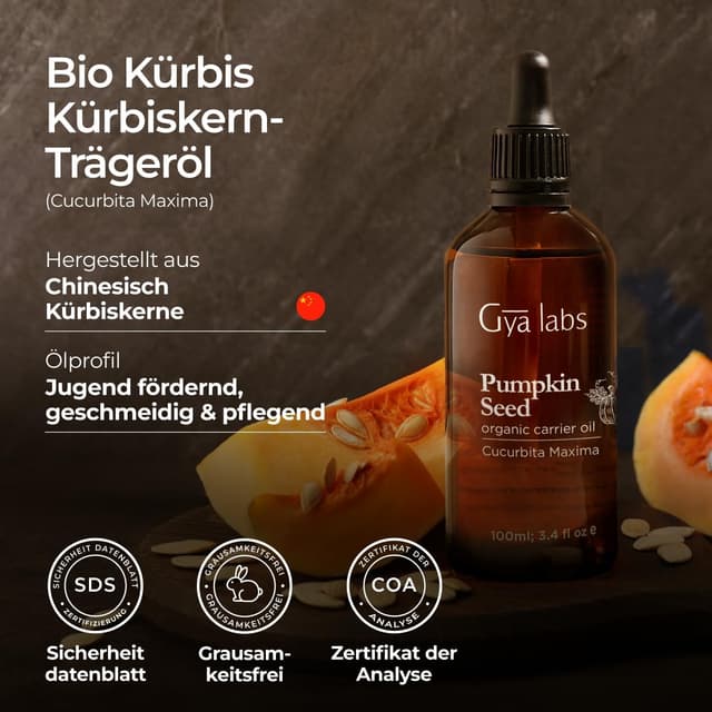 Thumbnail 5 de Gya Labs Bio-Kürbiskernöl 100 ml – Haaröl