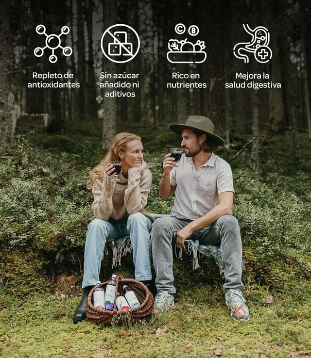 Thumbnail 4 de LoOV Zumo de Arándano Rojo Orgánico 500 ml 🍒