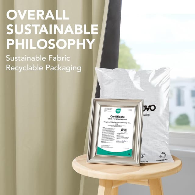 Thumbnail 4 de Deconovo Rideau occultant 140x260 cm 🪟