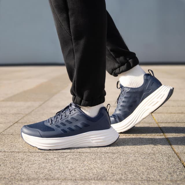 Detalle de NORTIV 8 Men’s Walking Running Tennis Cushioning Shoes with ActiveFloat Non Slip