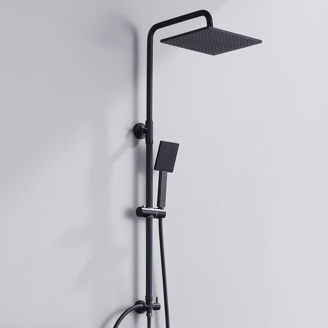 Detalle de Auralum Regendusche Quadratischer Kopf 25 cm