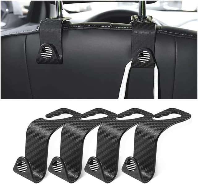 Imagen de Car Seat Headrest Hooks 4PCS 44 lb capacity en OfertitasTOP