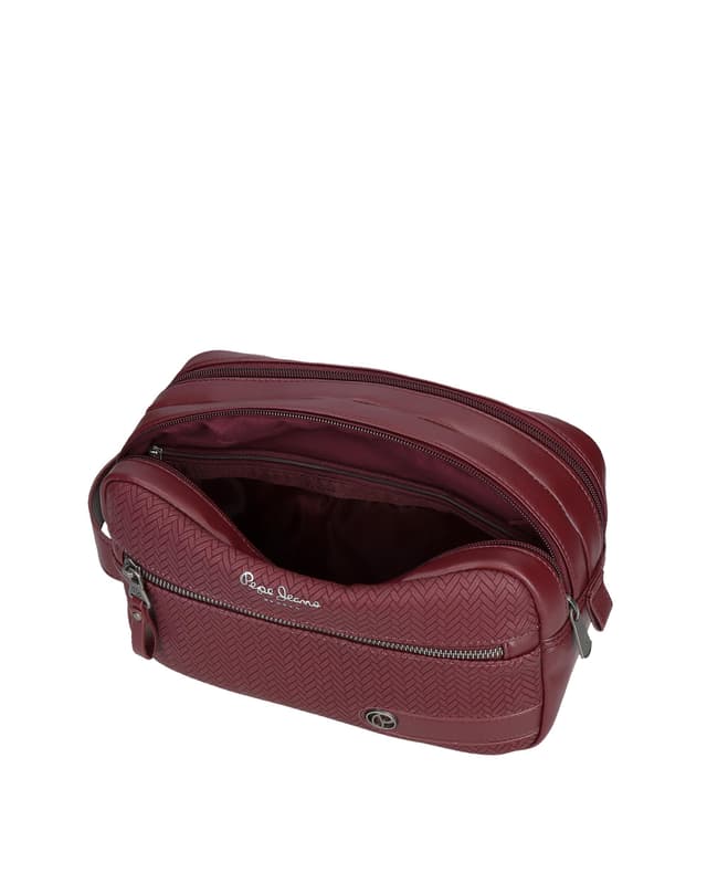 Thumbnail 4 de Pepe Jeans Sprig neceser burdeos con dos compartimentos