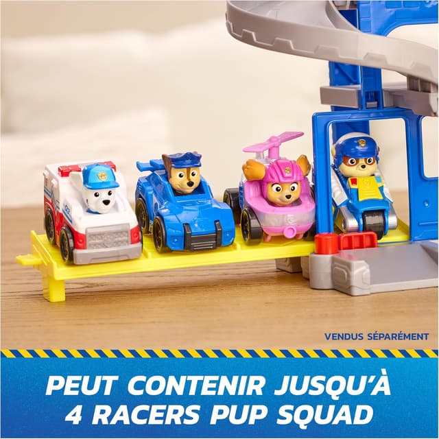 Thumbnail 6 de Paw Patrol Pat Patrouille – Poste de Police Pup Squad Search & Rescue Mission (voiture + figurines à collectionner)