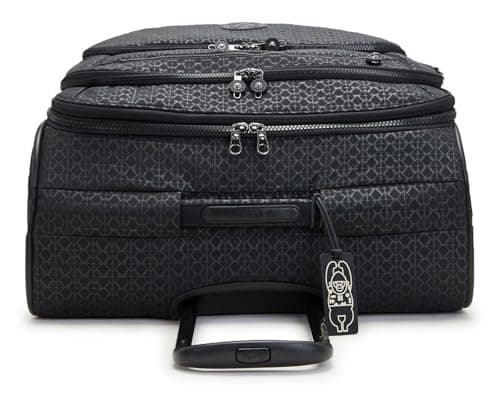 Thumbnail 4 de Kipling New Youri Spin L: maleta extensible y vertical Signature Emb Negro