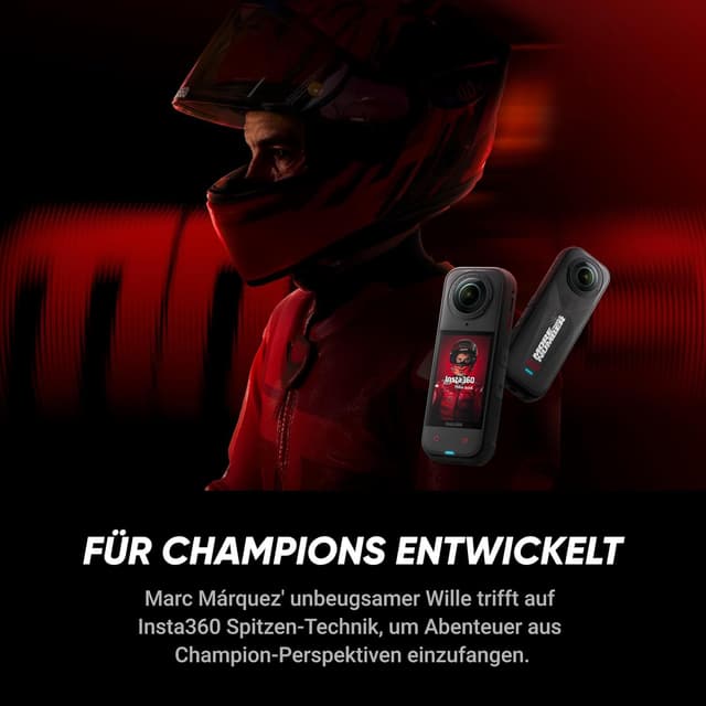 Detalle 2 de Insta360 X5 8K 360° Action-Cam für Licht