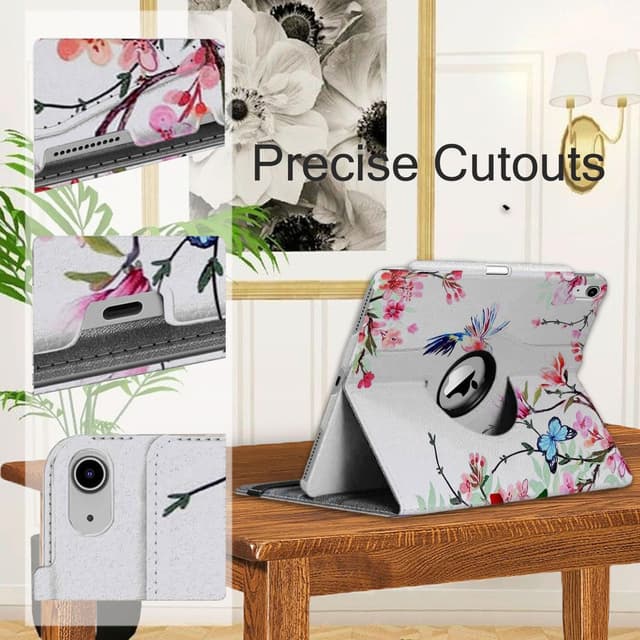 Detalle 2 de GALTD for iPad A16 Case (11th Gen 11-inch / iPad 10th Gen 10.9-inch) with Auto Wake/Sleep, Pencil Holder & 360° Stand