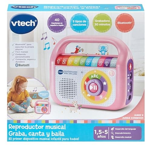Thumbnail 4 de VTech Baby Reproductor Musical Rosa 30 min