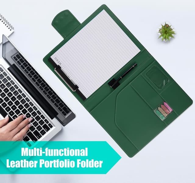 Thumbnail 4 de Agoer Klemmbrett A4 Schreibmappe Grün